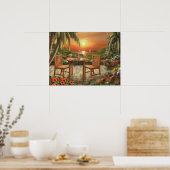 Alan Giana "Beauful as the Sunset"-Poster Poster (Keuken)