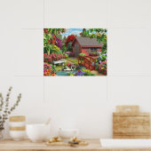 Alan Giana "By the Bridge" Poster (Keuken)