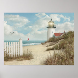 Alan Giana "By the Peaceful Shore" Poster