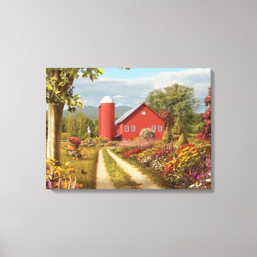 Alan Giana "Countryside Afternoon" Canvas Print (Voorkant)