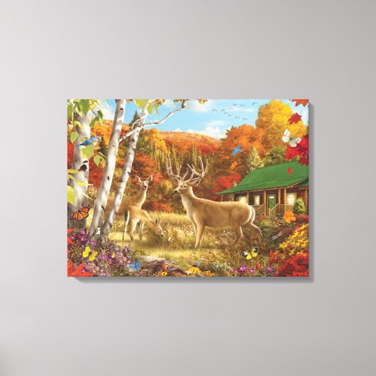 Alan Giana "Ergens in een veld 3" Canvas Print (Voorkant)