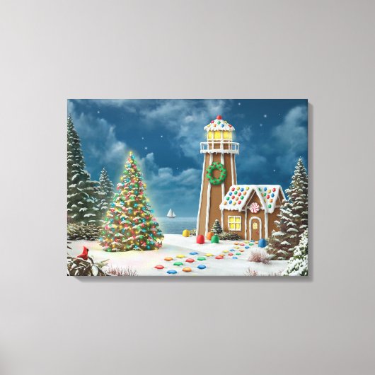 Alan Giana "Gingerbread Light 2" Canvas Print (Voorkant)
