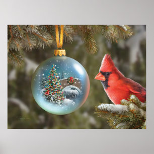 Alan Giana "Kerstdromen"-Poster Poster