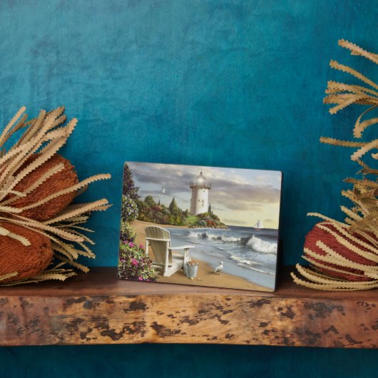 Alan Giana "L'Endroit Parfait" Plaque d'Easel (Côté)