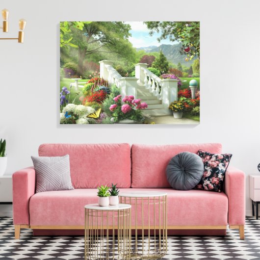 Alan Giana "Majesteit" Canvas Print (Insitu (Woonkamer))