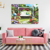 Alan Giana "Natuur zingt voor mij 3" Canvas Print (Insitu (Woonkamer))