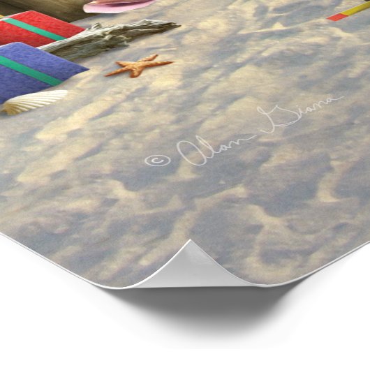 Alan Giana "Nautical Noel" Poster (Hoek)