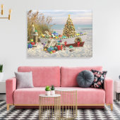 Alan Giana "Nautical Noel" Vinyl Fotobehang Canvas Afdruk (Insitu (Woonkamer))