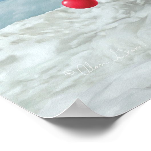 Alan Giana "Oh Penguin Tree" Poster (Hoek)