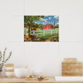 Alan Giana "Pastures of Chance 2" Poster (Keuken)