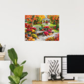 Alan Giana Poster "Autumn Oasis 2" (Bureau à domicile)