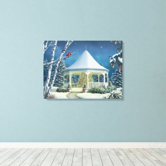 Alan Giana "Shining Bright" Canvas Print (Insitu (Houten vloer))