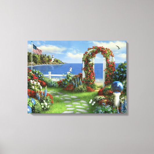 Alan Giana "Silent Wings of Freedom" Canvas Print (Voorkant)