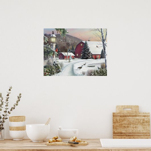 Alan Giana "still Light of Dawn" Canvas Print (Keuken)