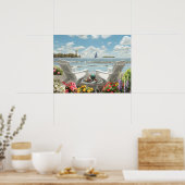 Alan Giana "Summer Escape" Poster (Keuken)