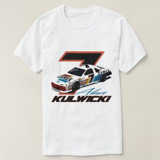 Alan Kulwicki 1990 Premium T-shirt (Design voorkant)