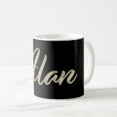 Alan Name whitegold Tasse Teetasse (Devant droit)