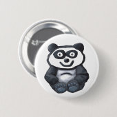 Alan Panda Ronde Button 5,7 Cm (Voorkant /achterkant)