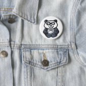 Alan Panda Ronde Button 5,7 Cm (In situ)