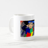 Alan Partridge Lapdans Tekening Koffiemok (Voorkant links)