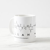 Alan peptide nom mug (Devant gauche)