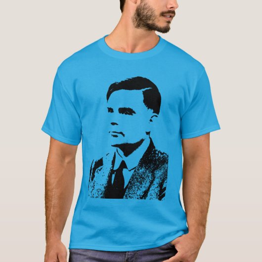 Alan Turing T-shirt (Voorkant)