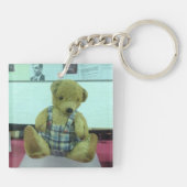 Alan Turing's teddybeer Sleutelhanger (Achterkant)