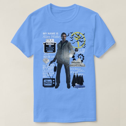 Alan Wake T-shirt (Design voorkant)