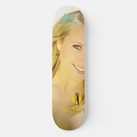 Alana Curry "Ansigt" Skateboard (Voorkant)