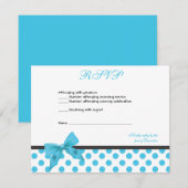 Alana Flora RSVP Kaartje (Voorkant / Achterkant)