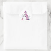 Alana Nom Sticker Personnalisé Filles Étiquette Fl (Sac)