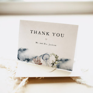 ALANA Tropical Beach Coral Ocean Jelly Fish Bedankkaart