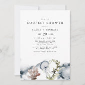 ALANA Tropische oceaan koraal strand koppels douch Kaart (Voorkant)