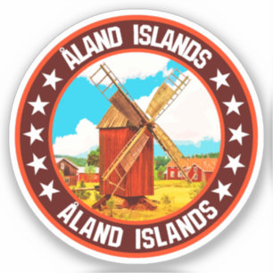 Åland-eilanden Sticker