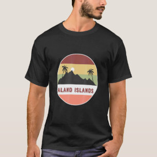 Aland Islands Mountain en Palms T-shirt