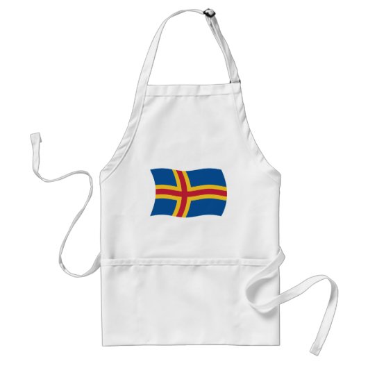 Åland Vlag Schort (Voorkant)