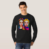 Alanis colorful T-shirt Premium (Devant entier)