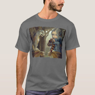 Alannah en de Gargoyle SHIRT gothic fairy art
