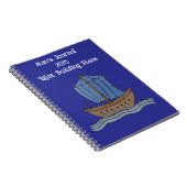 Alan's Journal 2025 Bootbouwplannen Notitieboek (Rechterzijde)