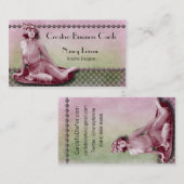 Alanya s'est levé des cartes de visite créatifs (Devant / Derrière)