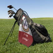 Alapaha Blue Blood Bulldog Golfhanddoek (Groen)