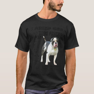 Alapaha Blue Blood Bulldog Quote mam T-shirt