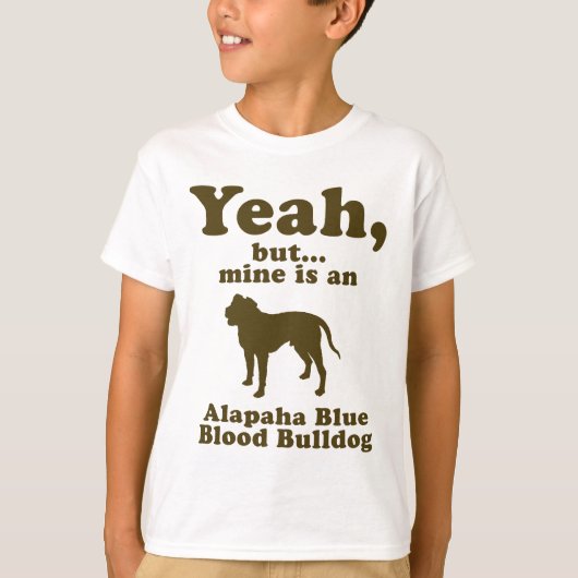 Alapaha Blue Blood Bulldog T-shirt (Voorkant)