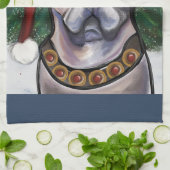 Alapaha Blue Blood Bulldog Theedoek (Gevouwen)