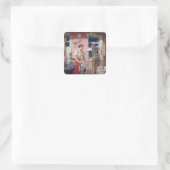 Alarm, 1934 vierkante sticker (Tas)