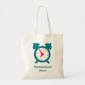 Alarm Clock Home School Mam Tote Bag (Voorkant)