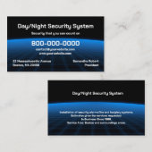 Alarm Security Tech Visitekaartje (Voorkant / Achterkant)