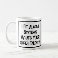 Alarme Fitter Super Talent. Café Mug