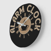 ALARME HORLOGE RÉTRO MATIN AMATEUR DE CAFÉ (Angle)