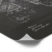 Alarme incendie 1911 Brevet d'art - tableau de bor (Coin)